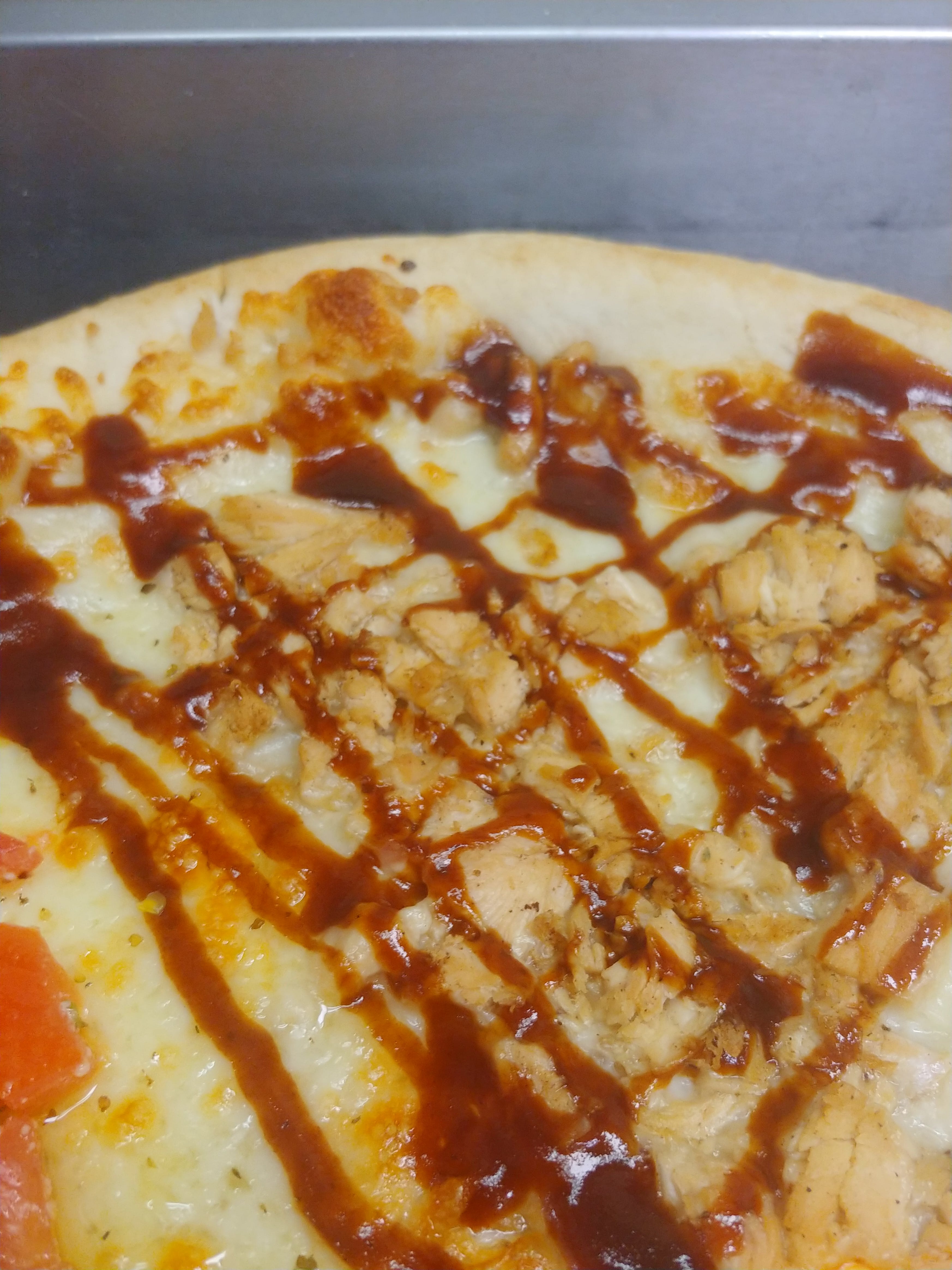 Order BBQ Pizza - 10" personal food online from Antica Napoli Pizza store, Gettysburg on bringmethat.com