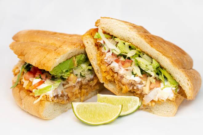 Order Vegetarian Torta food online from Taqueria Express store, Chicago on bringmethat.com