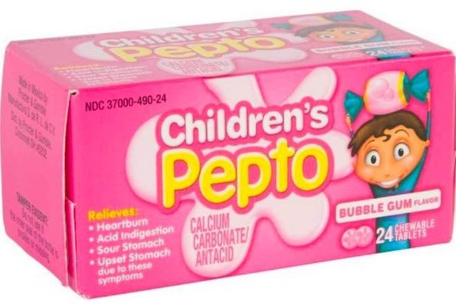 Order Pepto Kids Chewables 24 ct food online from McLean Ave Pharmacy store, Yonkers on bringmethat.com