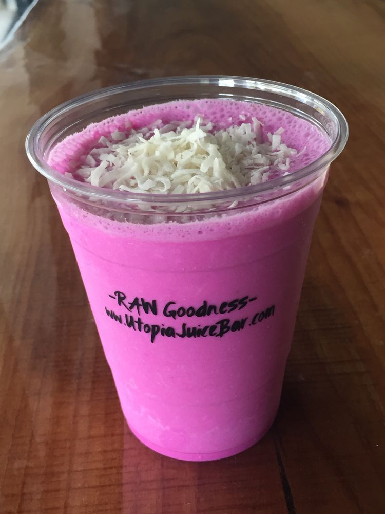 Order Pink Paradise food online from Utopia Juice Bar store, Pompano Beach on bringmethat.com