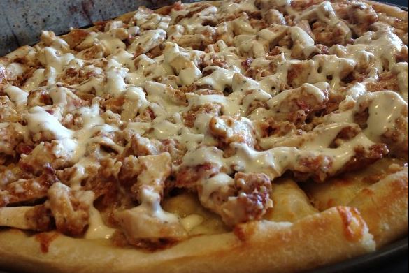 Order Chicken, Bacon and Ranch Pizza food online from The Pizza Stop store, Collegeville on bringmethat.com
