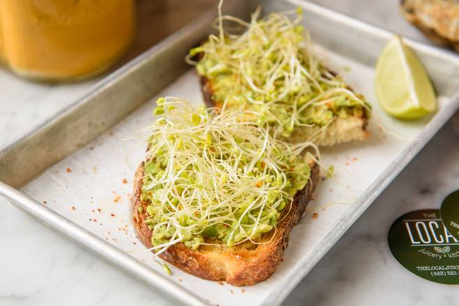 Order Avocado Toast food online from The Local Juicery + Kitchen store, Chattanooga on bringmethat.com