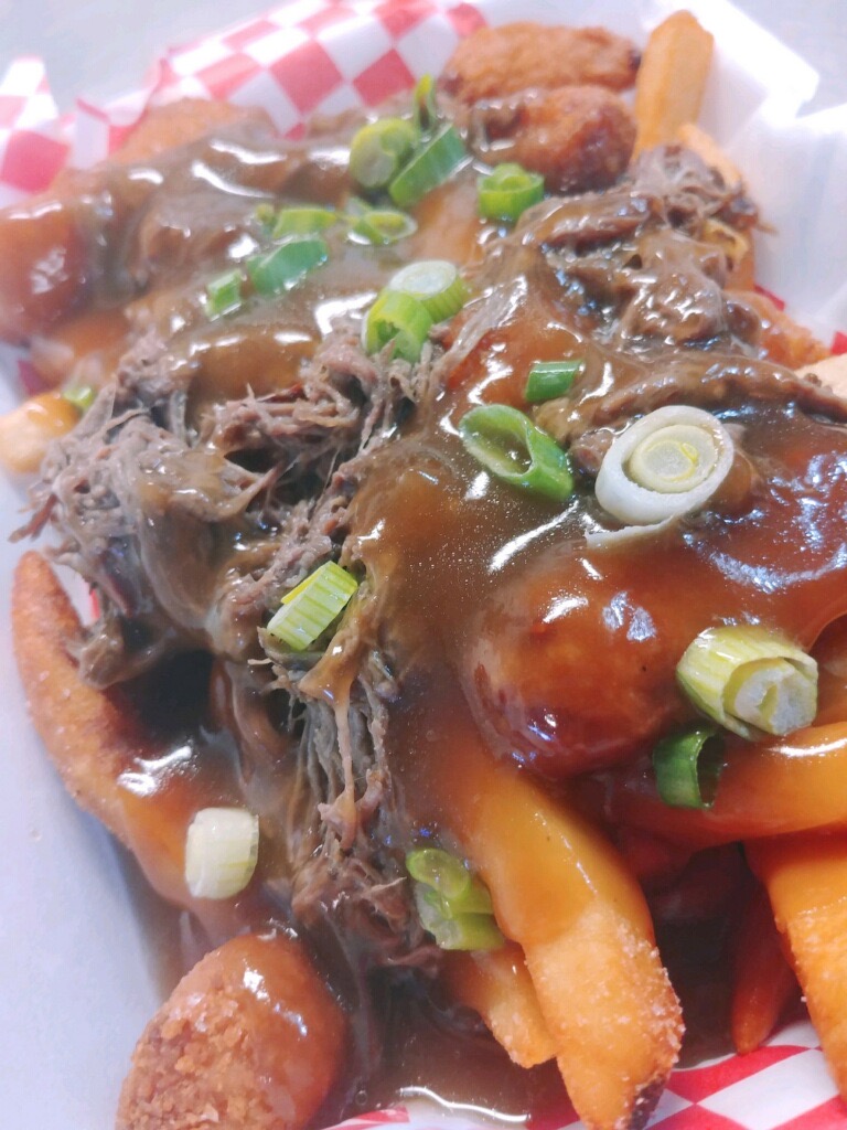 Order BBQ Poutine food online from Champs Smokehouse Bbq store, Bakersfield on bringmethat.com