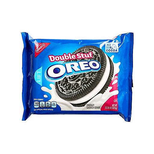 Order Nabisco Double Stuff Oreo (15.35 OZ) 134465 food online from Bevmo! store, Albany on bringmethat.com