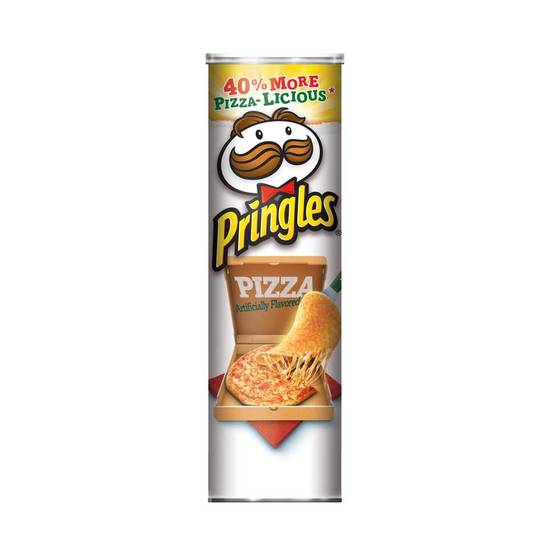 Order Pringles Pizza Licious Potato Chips food online from Deerings Market store, Traverse City on bringmethat.com