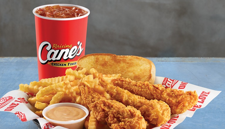 Order The 3 Finger Combo food online from Raising Cane's store, Dallas on bringmethat.com