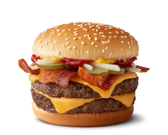Order Double Bacon Quarter Pounder with Cheese food online from McDonalds store, Morgantown on bringmethat.com