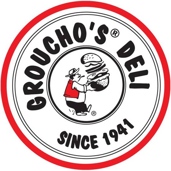 Order *Pastrami Sandwich food online from Groucho's Deli store, Columbia on bringmethat.com