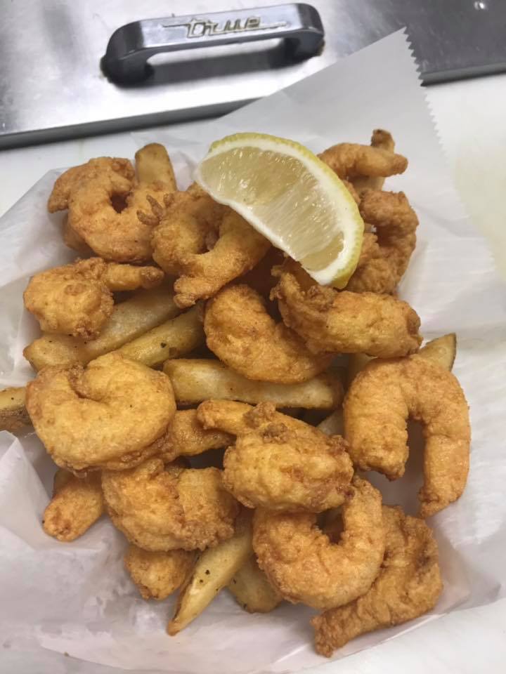 Order Jumbo Shrimp with Fries food online from Super Deli store, Bellport on bringmethat.com