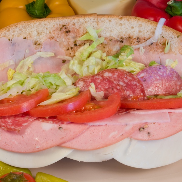 Order Italian Roast Beef Sub food online from Ameci Pizza & Pasta store, Simi Valley on bringmethat.com