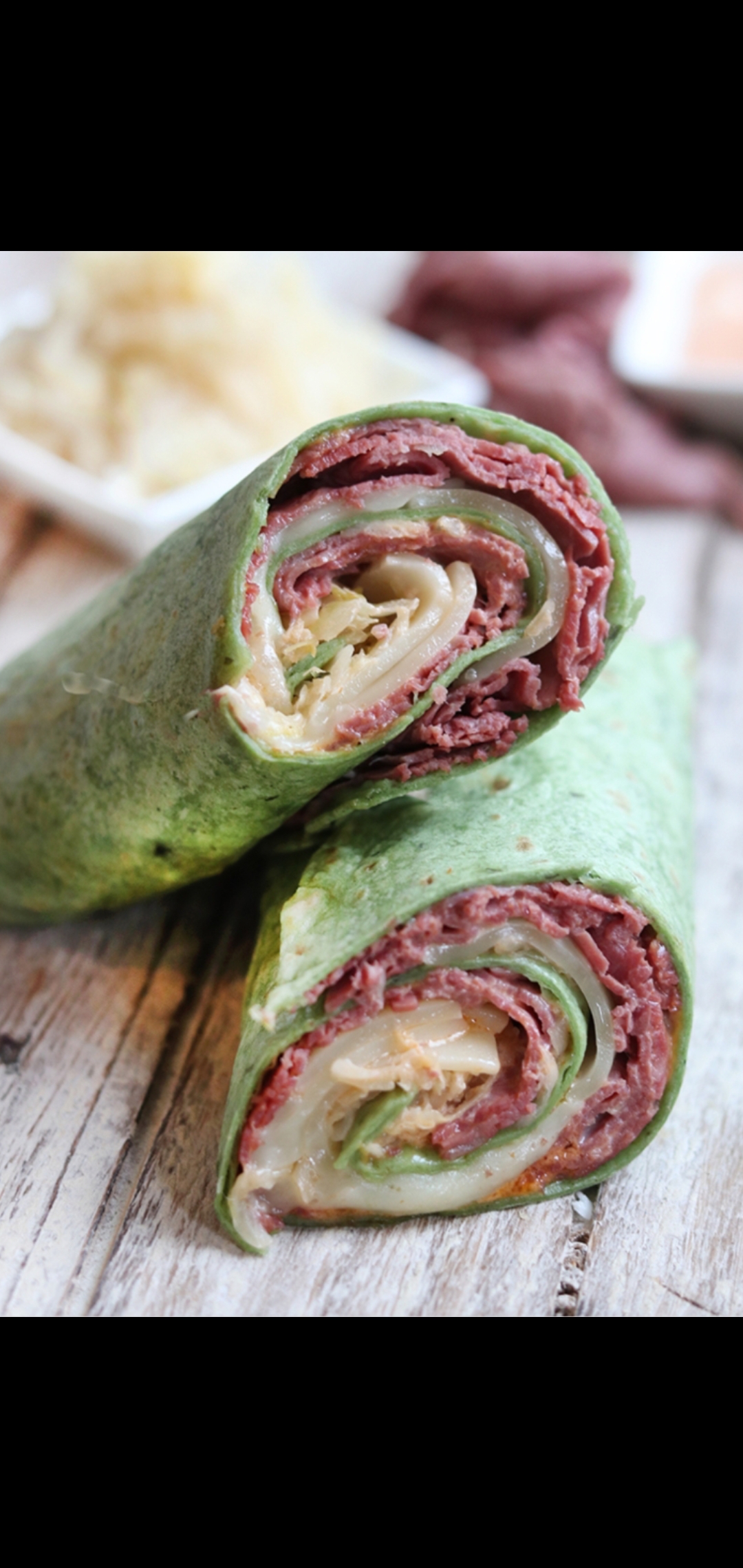 Order Boar's Head Combo Wrap (corned beef & roast beef with cheese combination wrap) food online from American Gourmet Foods Deli store, New York on bringmethat.com