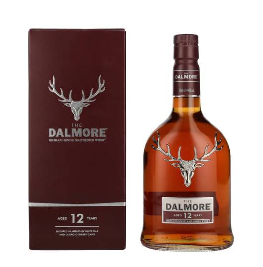 Order The Dalmore 12 Years Old Highland Single Malt Scotch Whisky 40% Vol. 0,7l in Giftbox food online from Windy City Liquor Market store, El Cajon on bringmethat.com