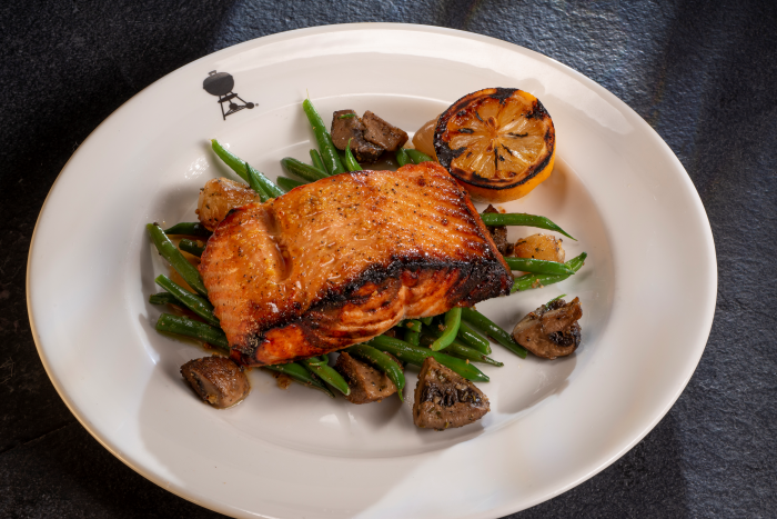 Order Cedar Planked Salmon food online from Weber Grill store, Schaumburg on bringmethat.com