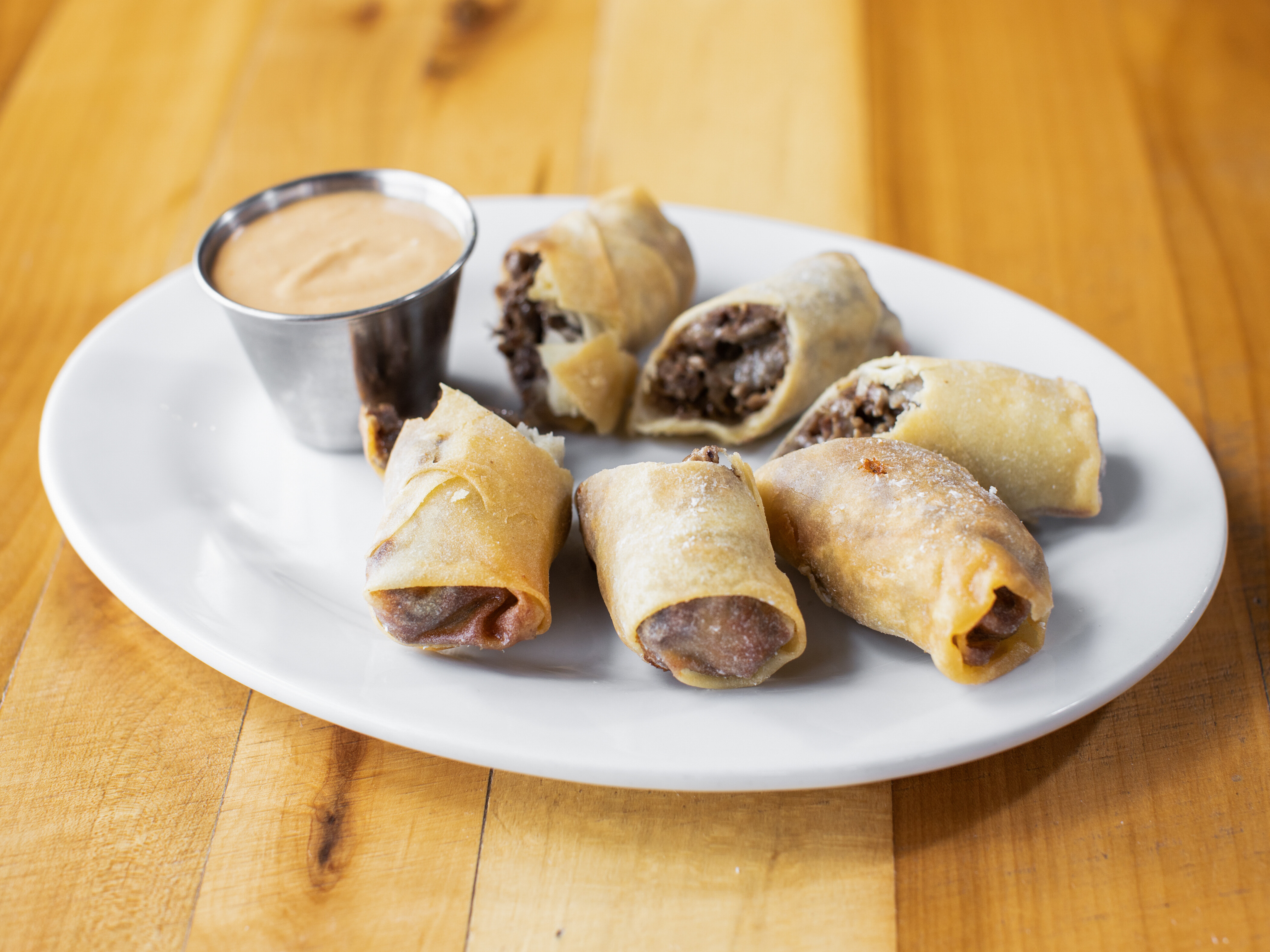 Order Cheesesteak Spring Rolls food online from Route 1 Grill House store, Saugus on bringmethat.com