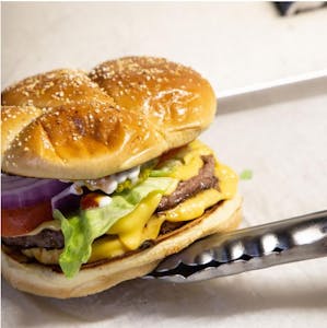 Order Double Cheeseburger food online from Chip Monks store, Chicago on bringmethat.com