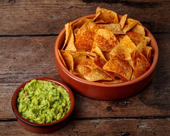 Order Chips and Traditional Guacamole food online from Que Ricos Management store, Los Angeles on bringmethat.com