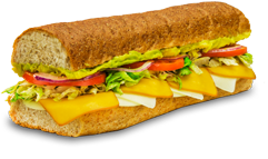 Order 6. Vegetarian Sandwich food online from Port of Subs store, Las Vegas on bringmethat.com