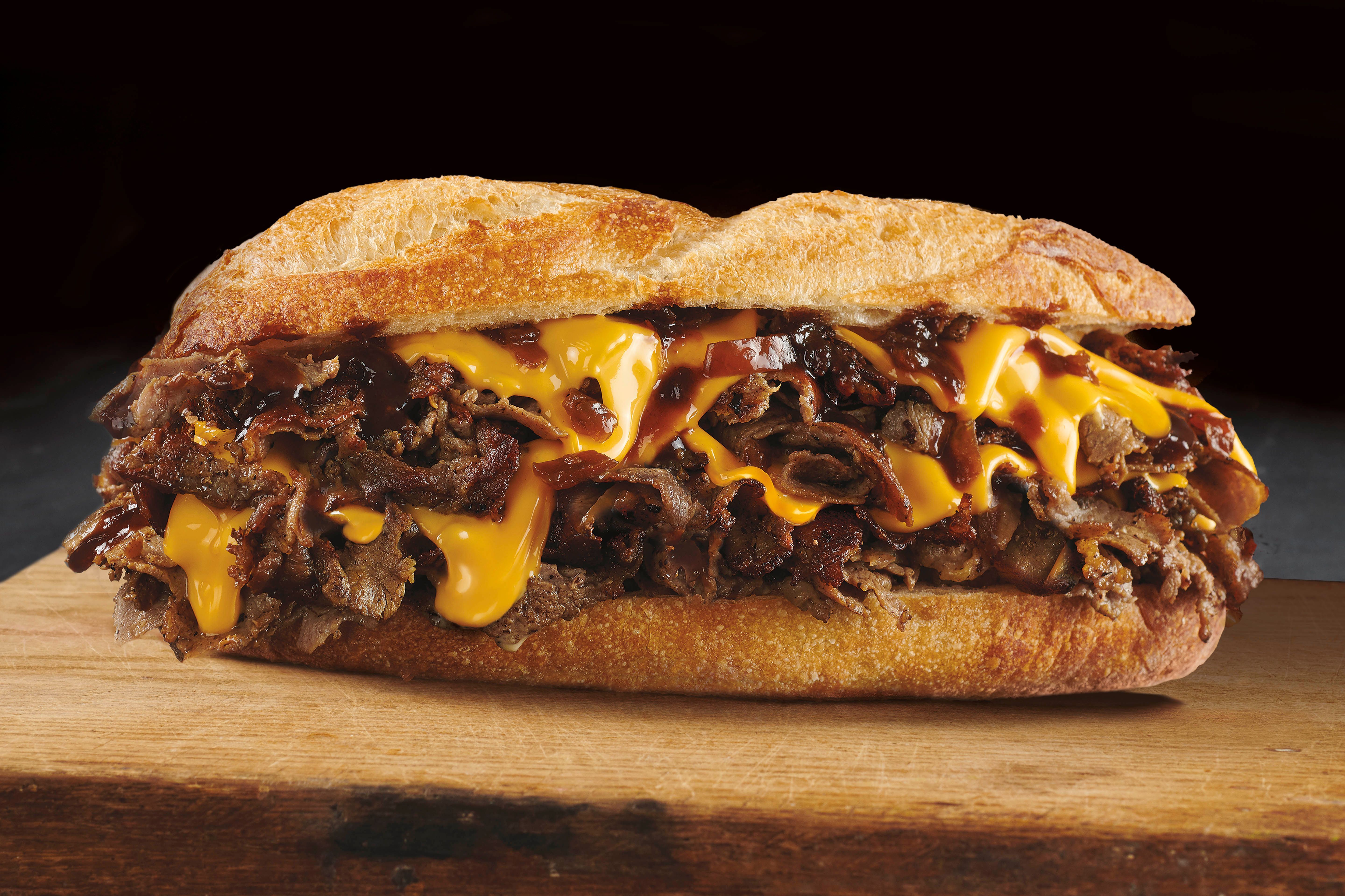 Order Philly Cheesesteak food online from Nathan Famous store, Fitchburg on bringmethat.com