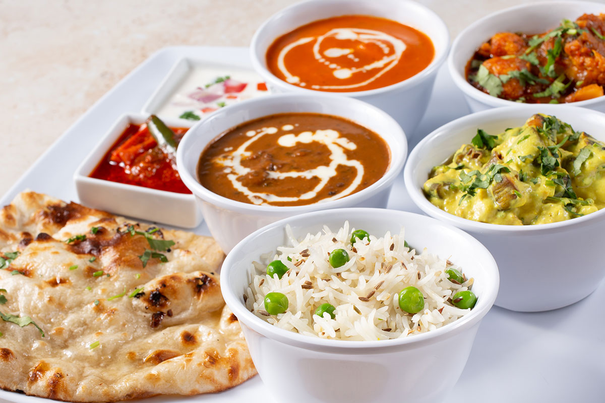 Order Tulsi Family Meal - Serves up to 4 food online from Tulsi Indian Eatery store, Los Angeles on bringmethat.com