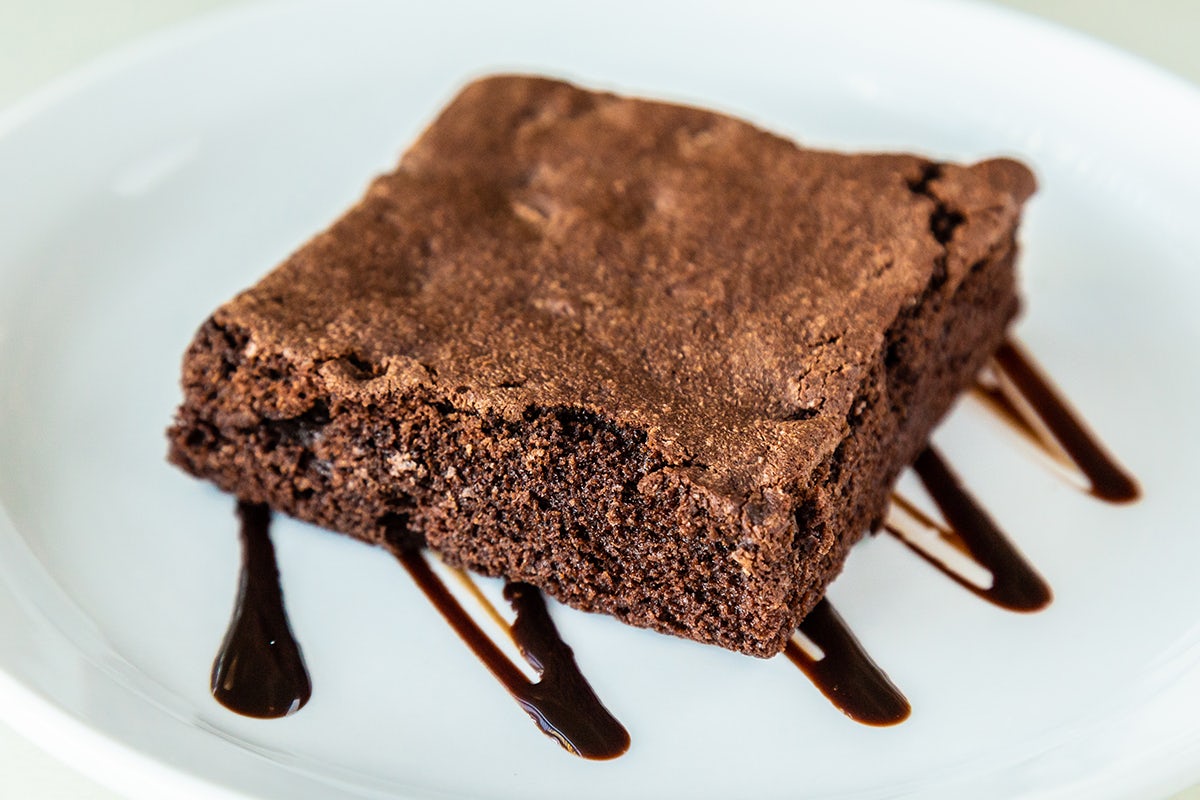 Order Gluten-Free Brownie  food online from Pita Jungle store, Tempe on bringmethat.com