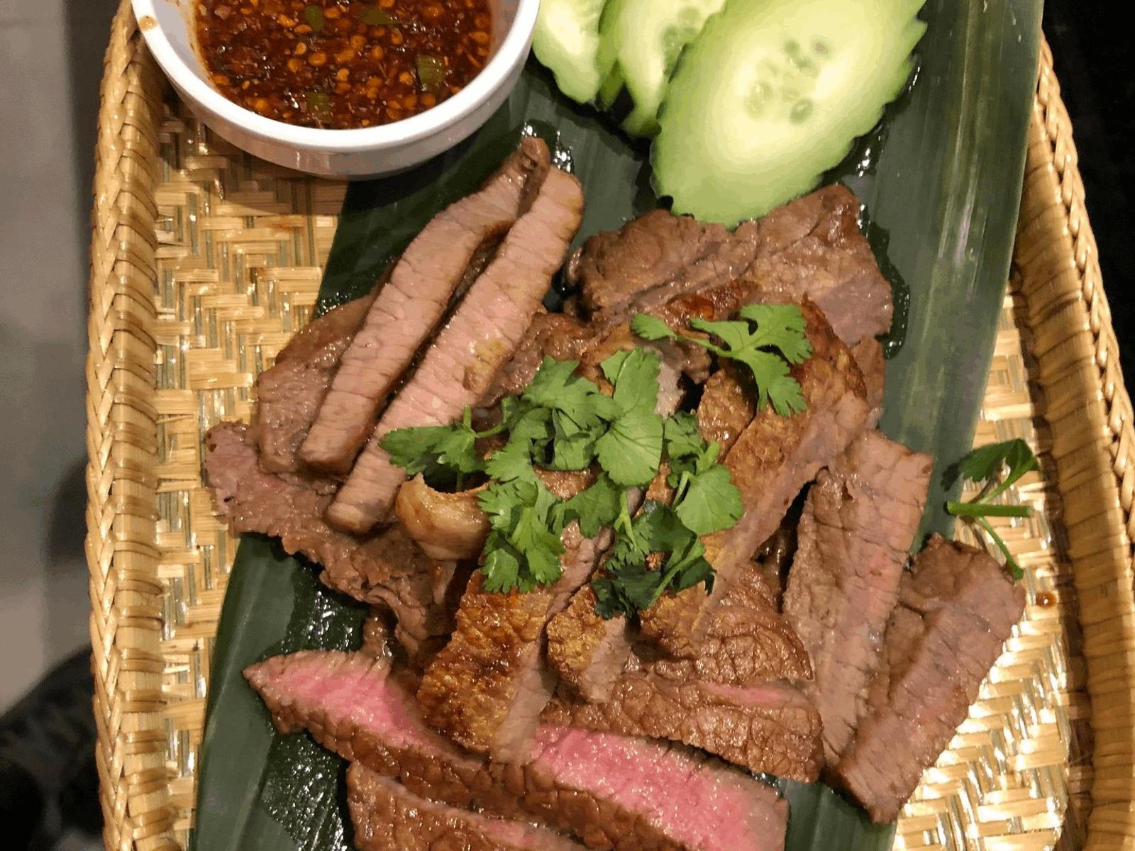 Order Y9 Crying Tiger food online from Thai Spice Restaurant store, Houston on bringmethat.com