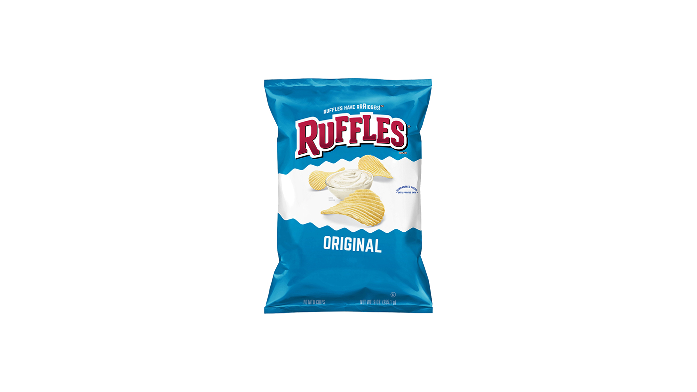 Order Ruffles Original 9oz food online from Extramile store, San Bernardino on bringmethat.com