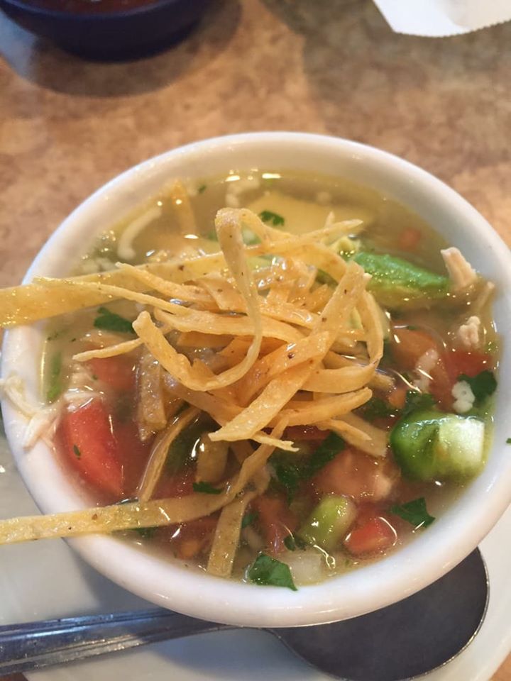 Order Chicken Tortilla Soup food online from Fridas Mexican Restaurant store, Lawrenceville on bringmethat.com