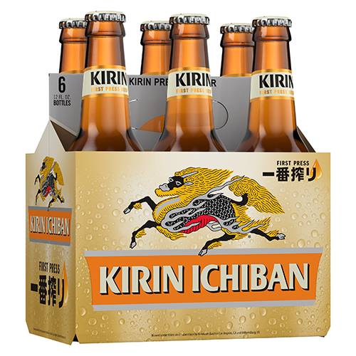 Order Kirin Ichiban - 12 oz Bottles/6 Pack food online from Bottle Shop & Spirits store, Los Alamitos on bringmethat.com