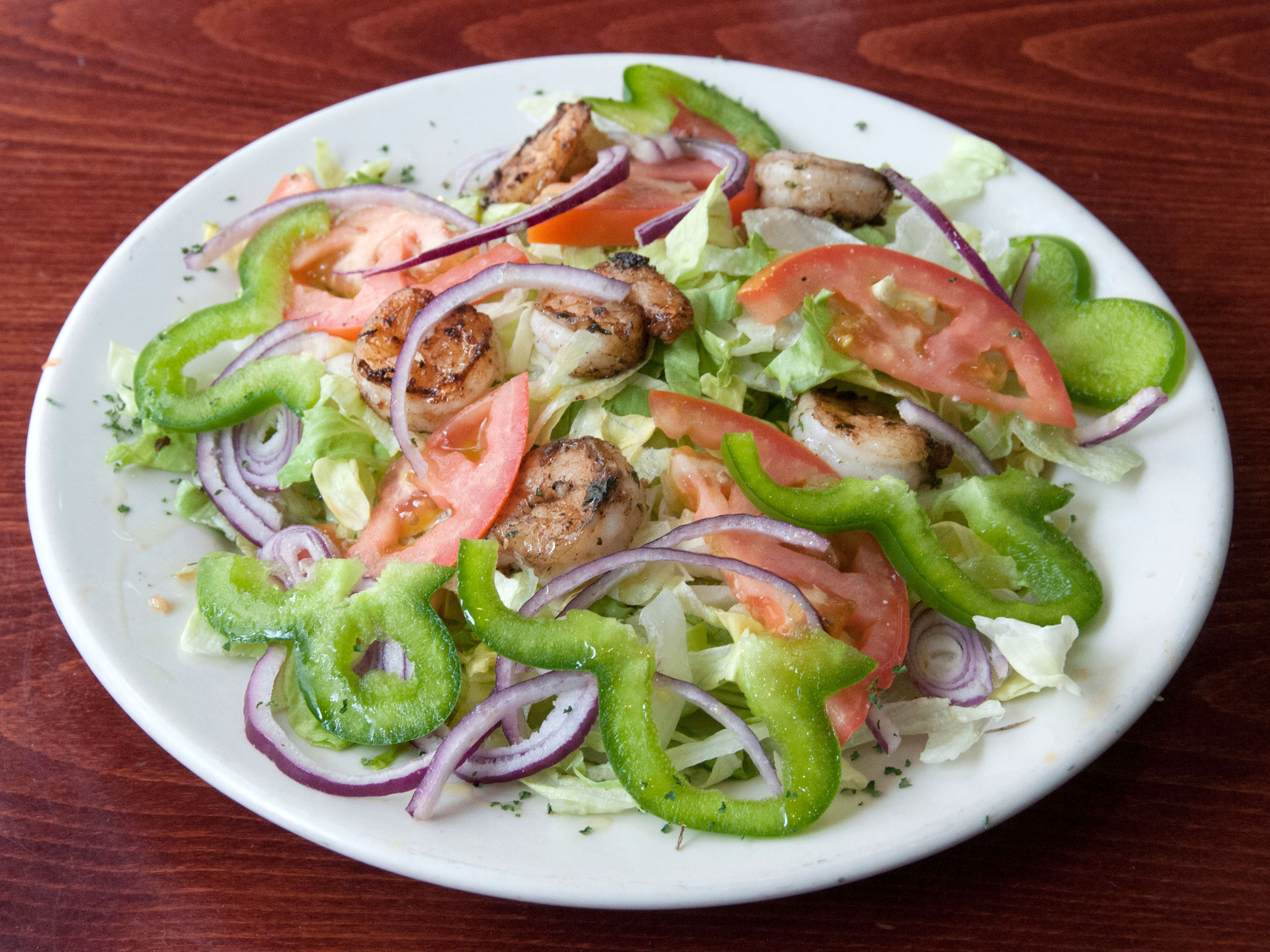 Order Shrimp Caesar Salad food online from Bardolino Pizza store, New York on bringmethat.com