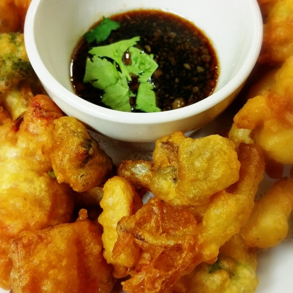 Order A16. Veggie Tempura food online from Wild ginger thai restaurant store, Atlanta on bringmethat.com