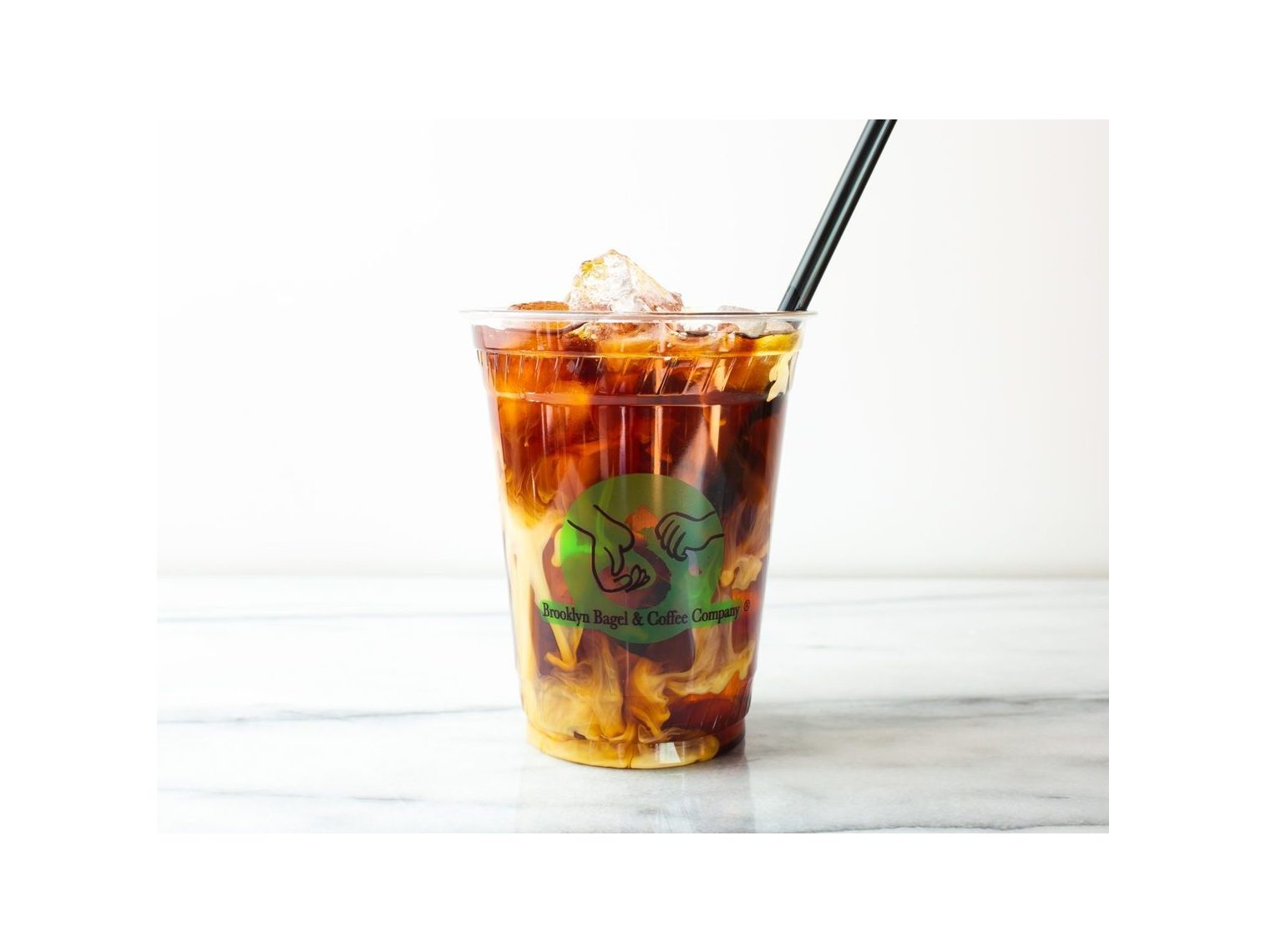 Order Small Iced Coffee food online from Brooklyn Bagel And Coffee Company store, Woodside on bringmethat.com