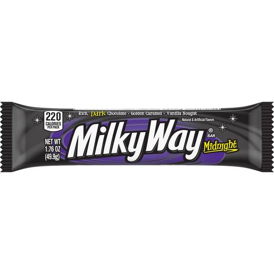 Order Milky Way, Midnight Dark Chocolate Candy (1.76 oz) food online from Rite Aid store, Eugene on bringmethat.com