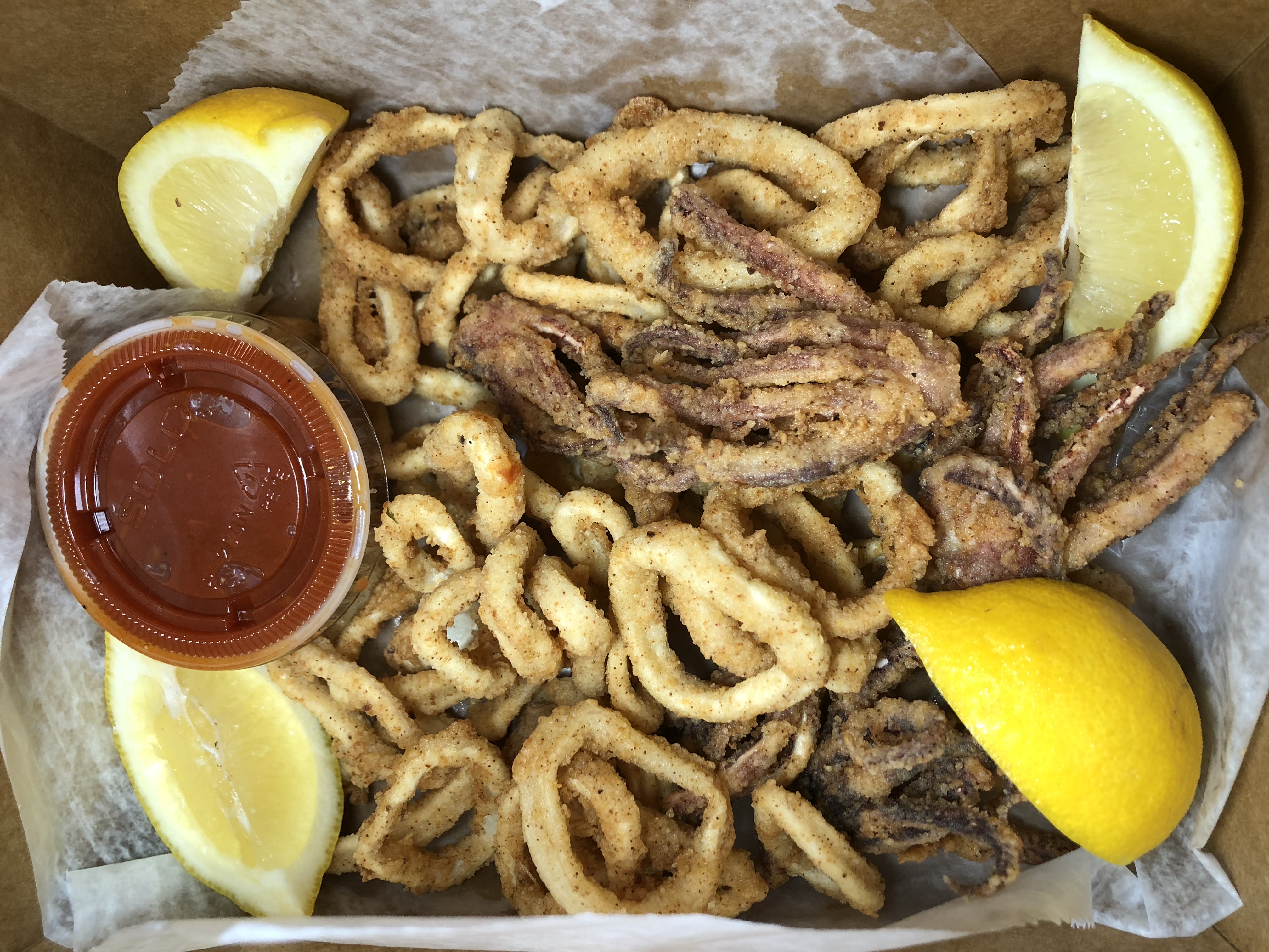 Order Fried Calamari food online from Hold My Knots store, Hillsdale on bringmethat.com