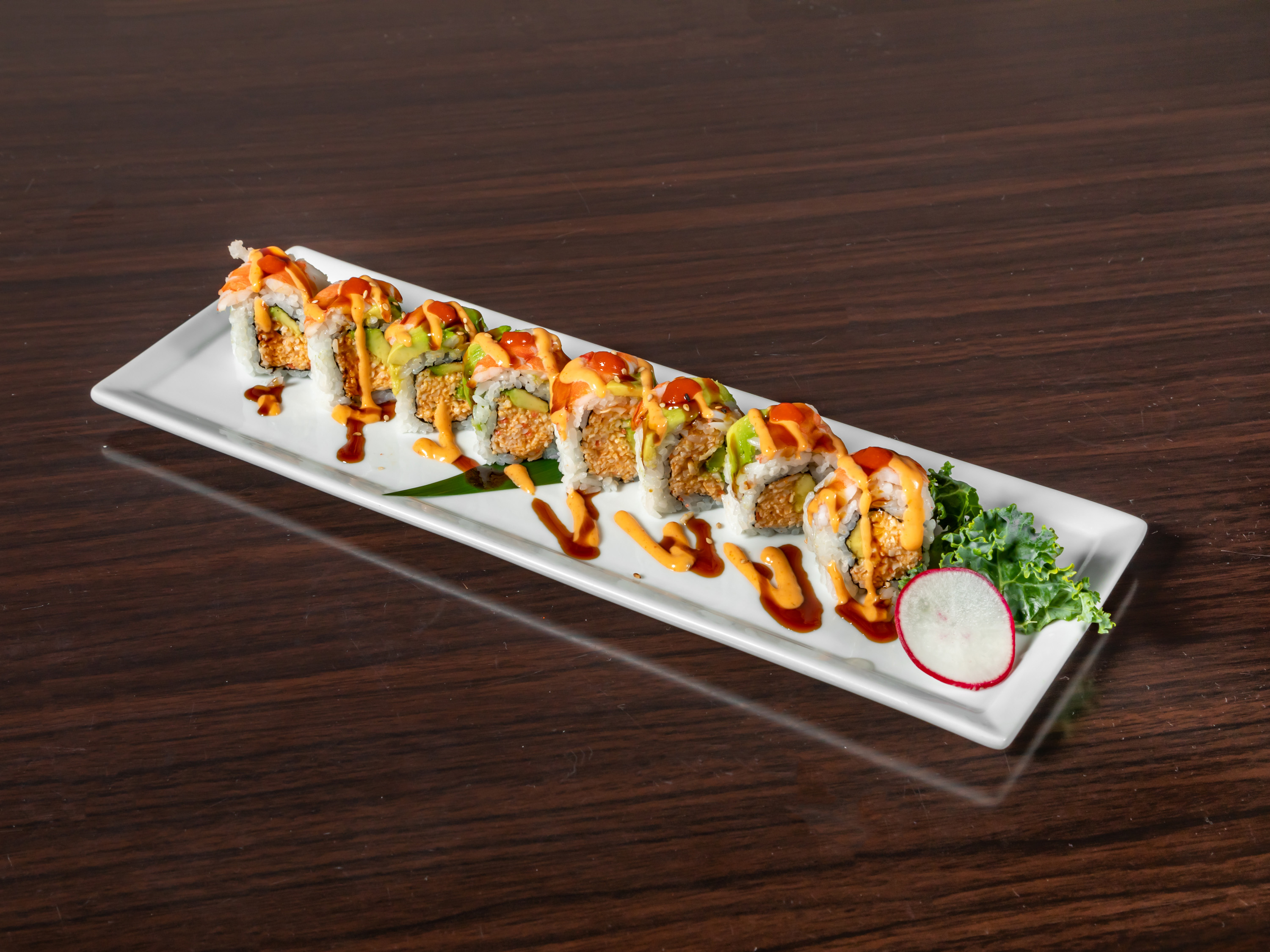 Order Spicy Shrimp Roll food online from Hotto Sushi store, Orange on bringmethat.com