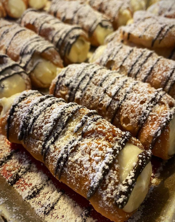 Order Cannoli's Large 2 Pieces food online from Sugar And Lace Bakery store, Phoenix on bringmethat.com