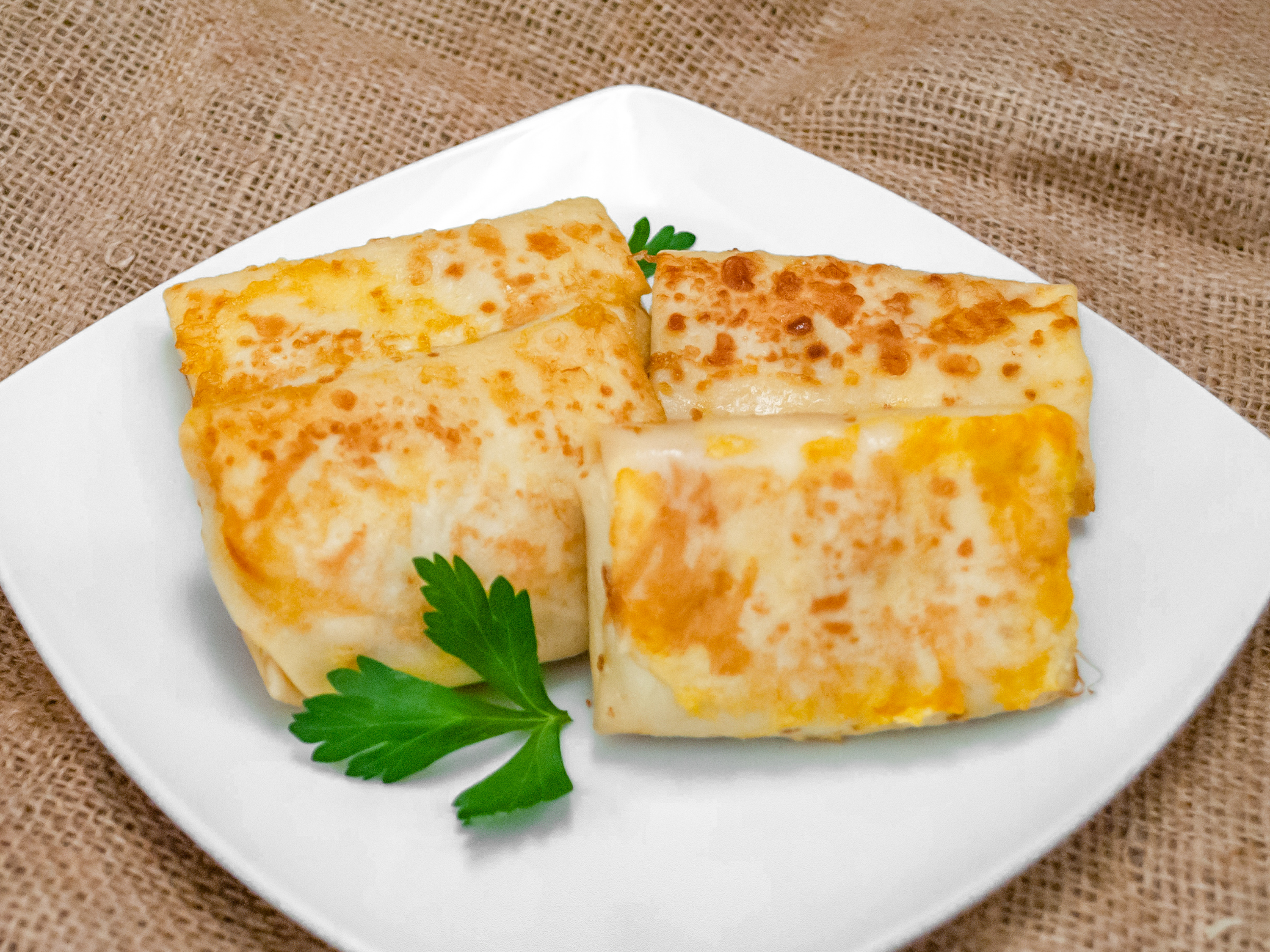 Order Meat Blintzes (4pc) food online from Europa Deli store, Rochester on bringmethat.com