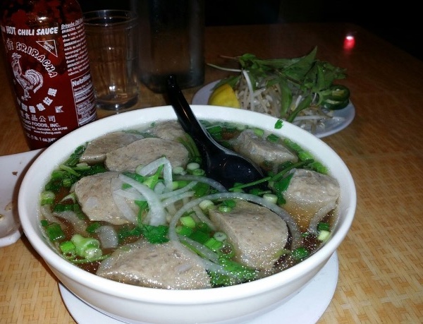 Order Meatball Noodle Soup food online from Pho Saigon Star store, San Diego on bringmethat.com