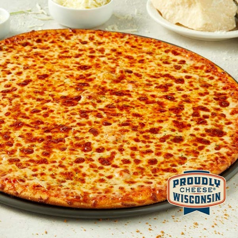 Order Serious Cheese™ Pizza - Individual 7" food online from Donatos Pizza store, Hudson on bringmethat.com