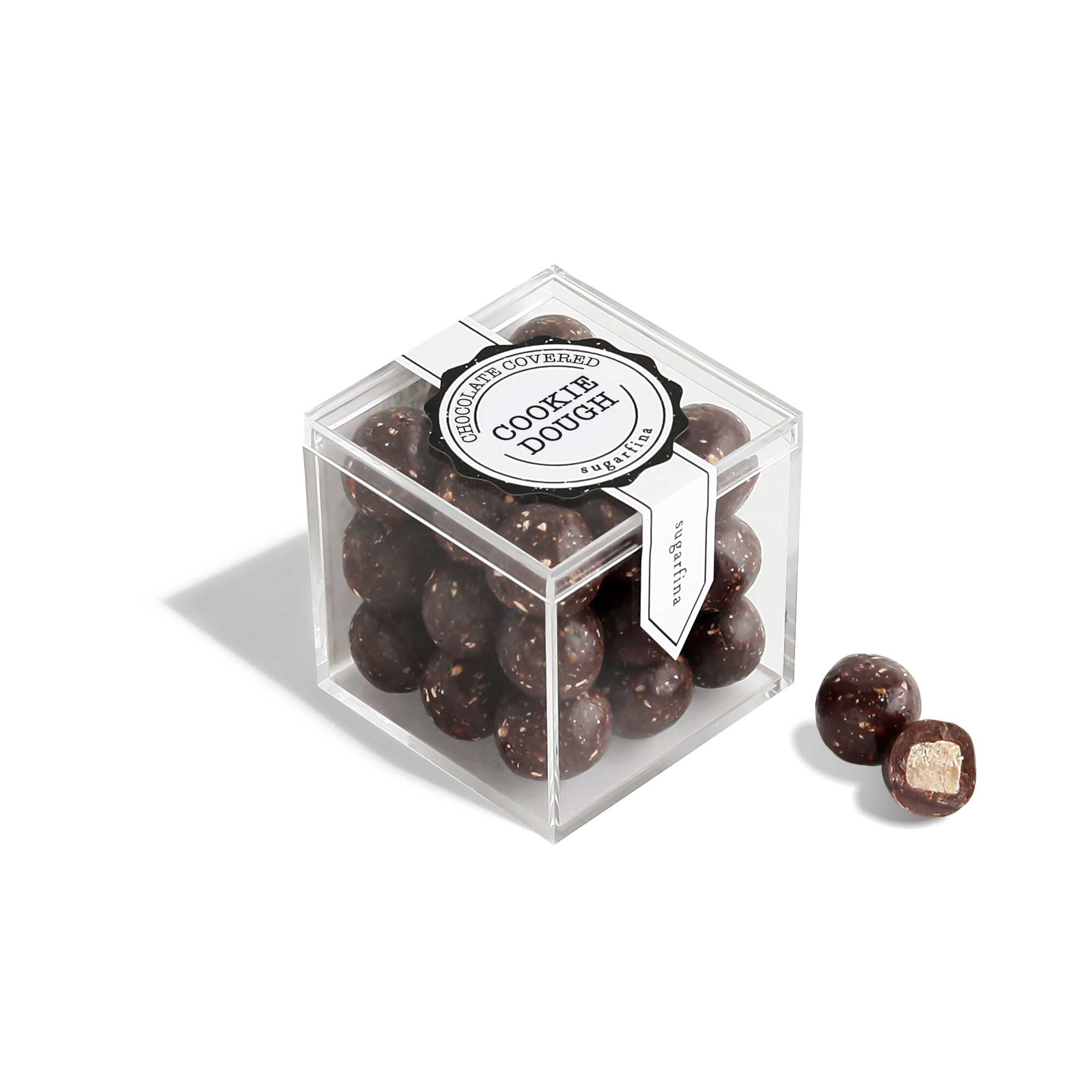 Order Chocolate Covered Cookie Dough - Small Cube food online from Sugarfina store, Los Angeles on bringmethat.com