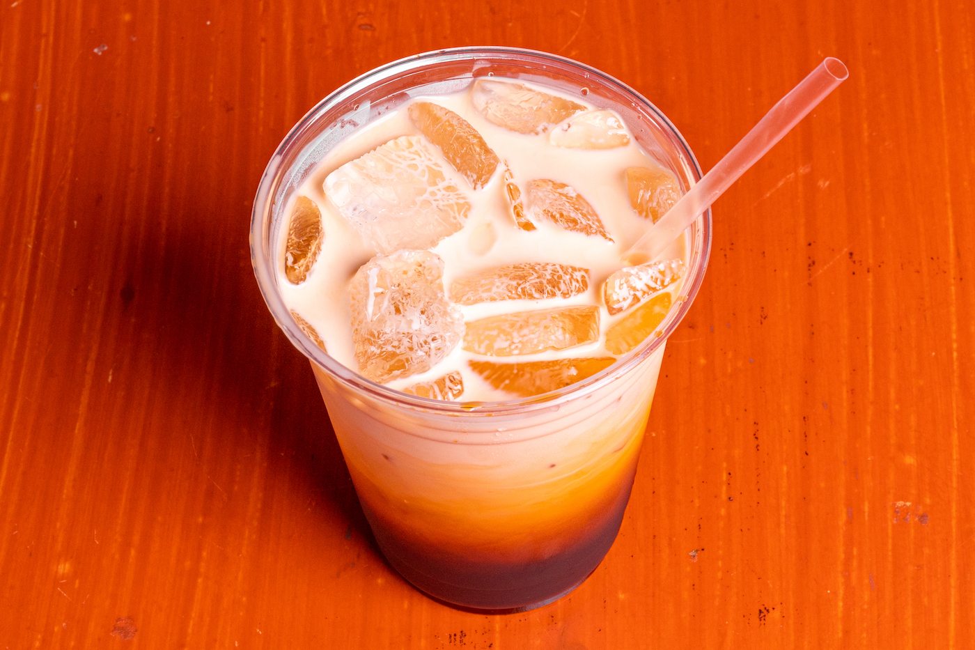 Order  Thai Iced Tea food online from Rice Noodle Bowls store, Monrovia on bringmethat.com
