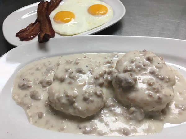 Order Biscuits & Gravy Plate food online from Bailey's store, Omaha on bringmethat.com