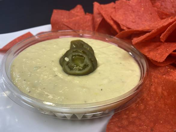 Order Grilled Jalapeño Queso & Chips food online from Bad Boy Burrito store, Long Beach on bringmethat.com