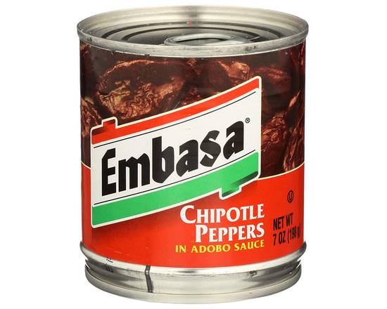 Order Embasa Chipotle Peppers in Adobo Sauce 7 oz food online from Starway Liquor store, Bell Gardens on bringmethat.com