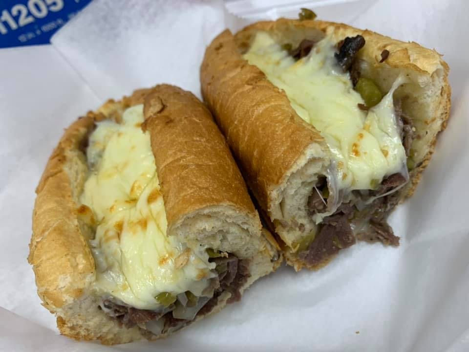 Order Steak & Cheese Sub - 8'' food online from Mario's Pizza Deland store, Deland on bringmethat.com