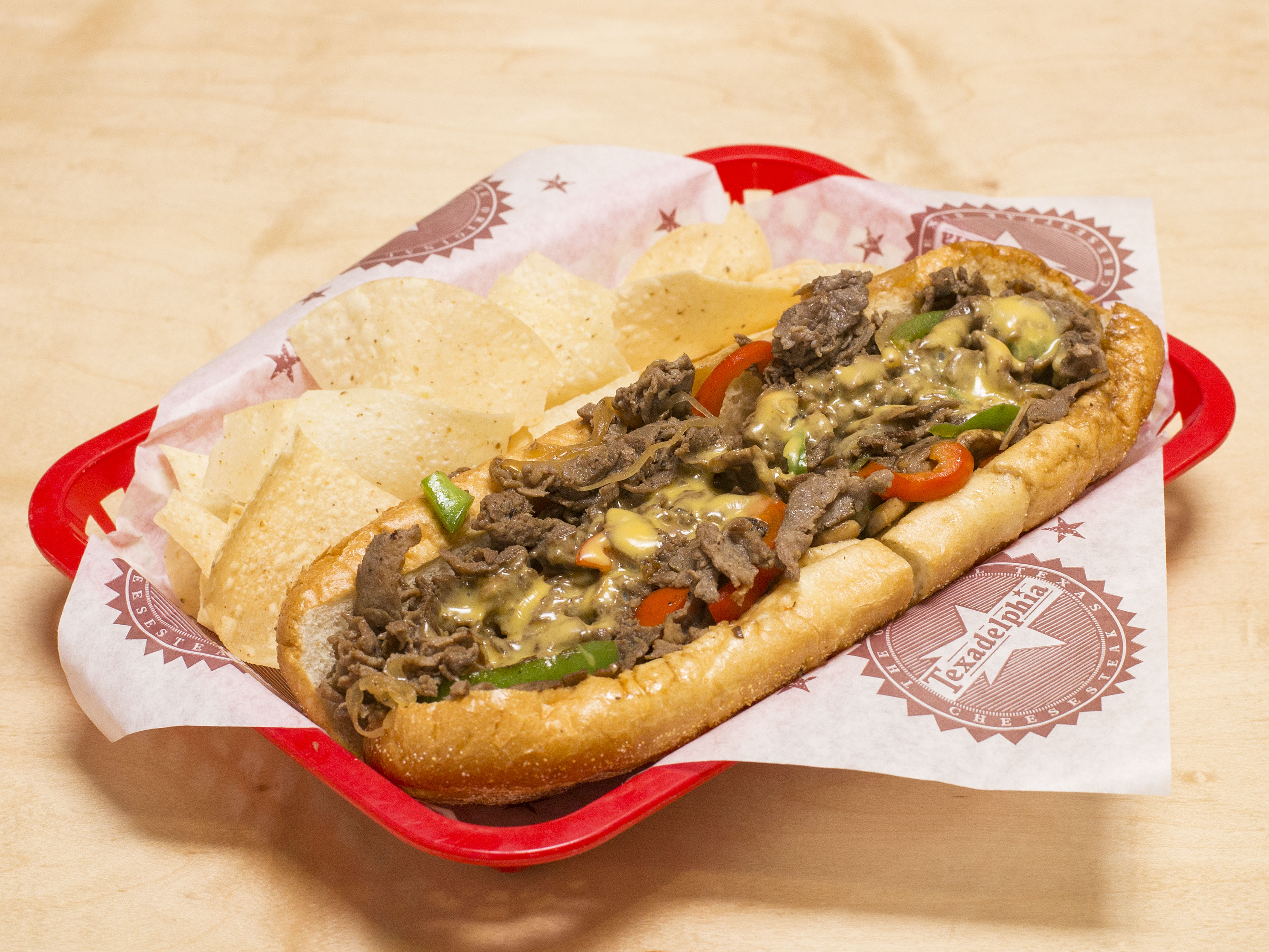 Order South Philly Cheesesteak food online from Texadelphia store, Dallas on bringmethat.com