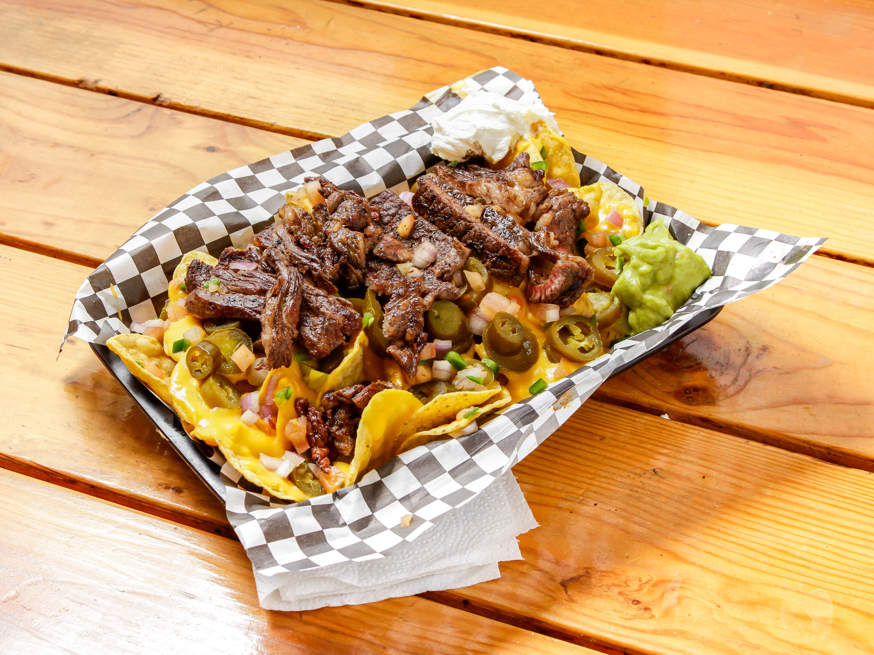 Order Just Nachos  food online from Amigos Burgers And Beer store, Tucson on bringmethat.com