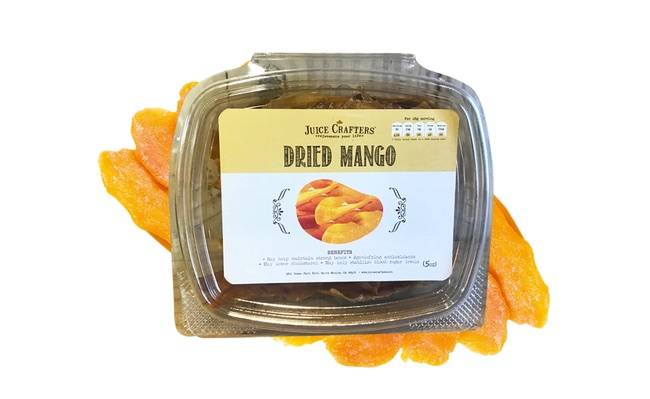 Order JC - Dried Mango food online from Juice Crafters store, Los Angeles on bringmethat.com