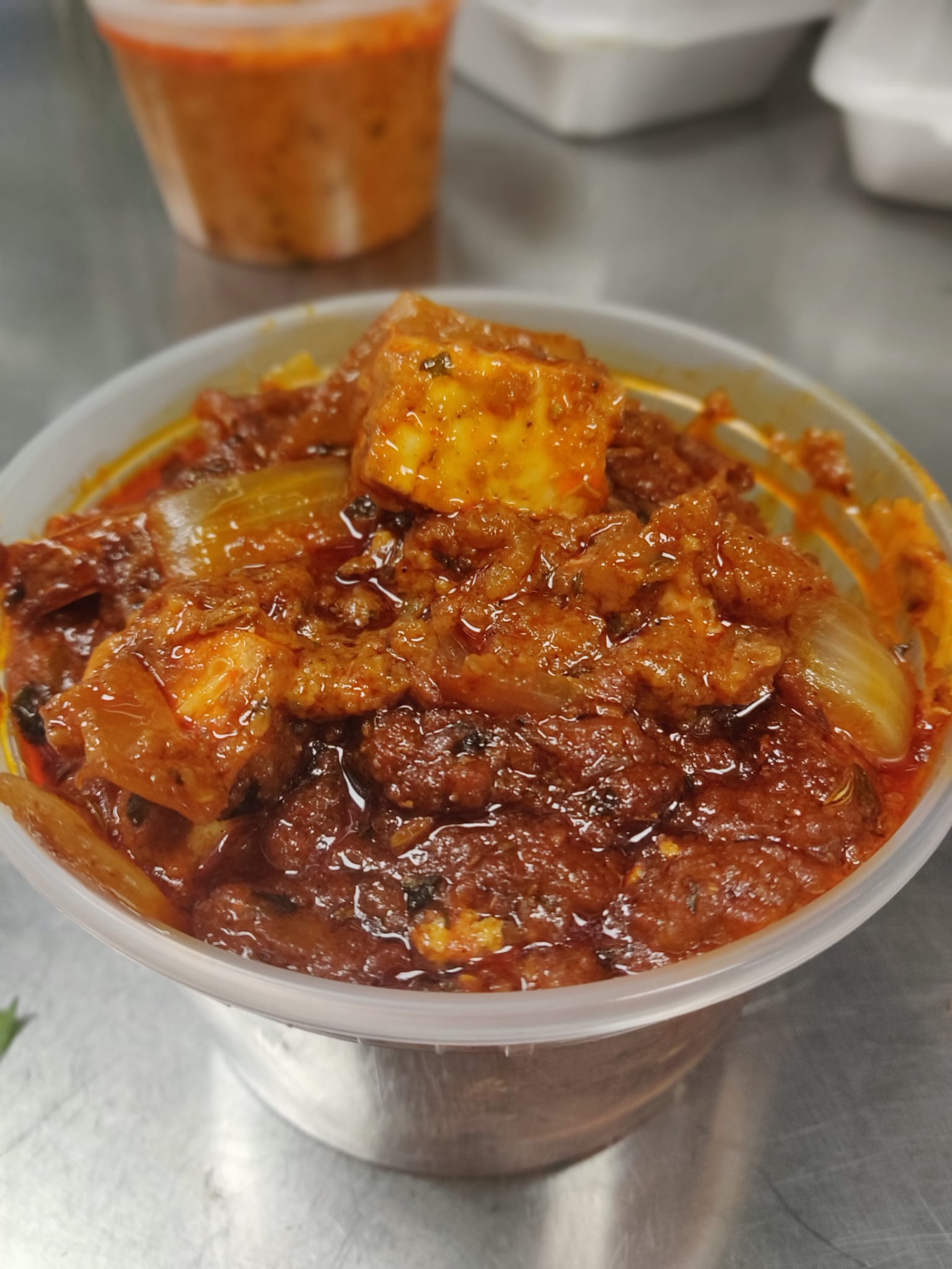 Order Kadai Paneer Curry food online from Hyderabad Biryani House store, Rochester on bringmethat.com