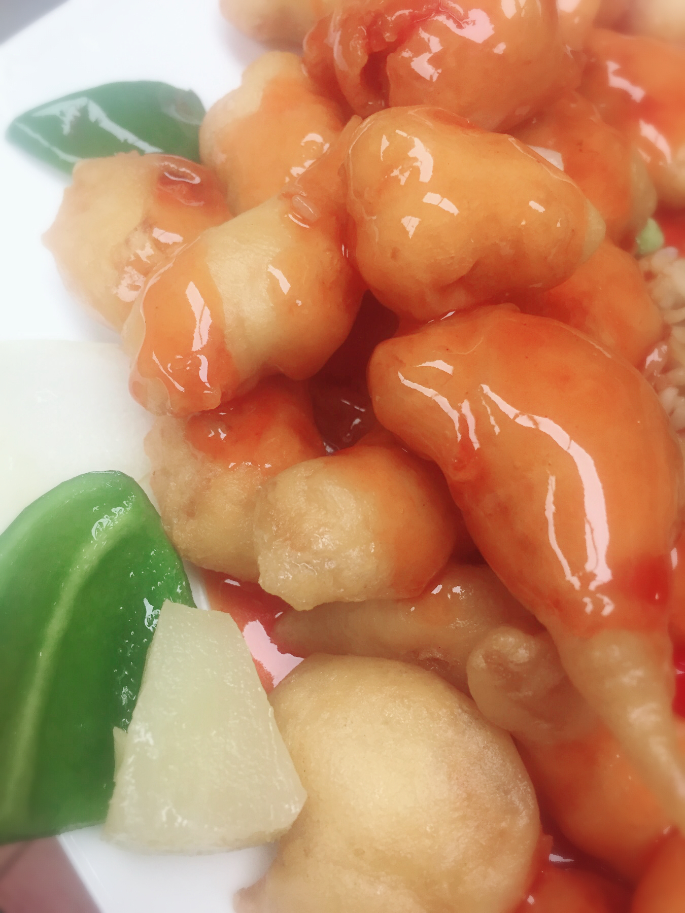 Order Sweet andSour Chicken Dinner food online from Hunan Gourmet store, Frederick on bringmethat.com