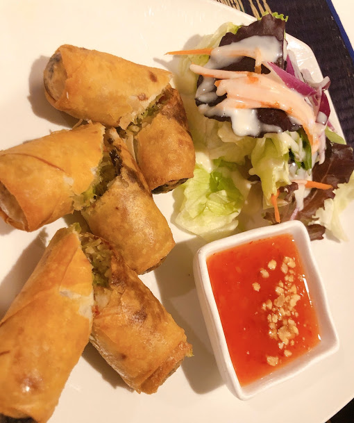 Order Crunchy Imperial Rolls food online from Amarin Thai Cuisine store, Lafayette on bringmethat.com